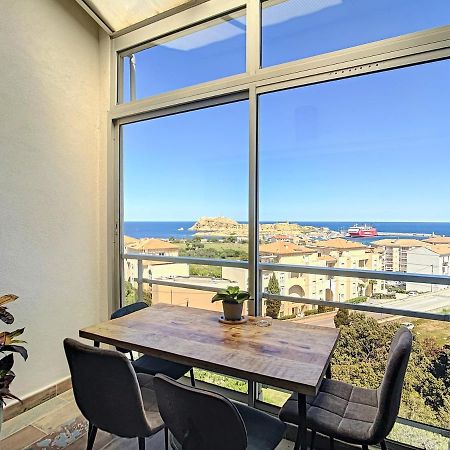 Tres Beau Duplex Vue Panoramique Mer, Proche Plage Л'Іль-Русс Екстер'єр фото