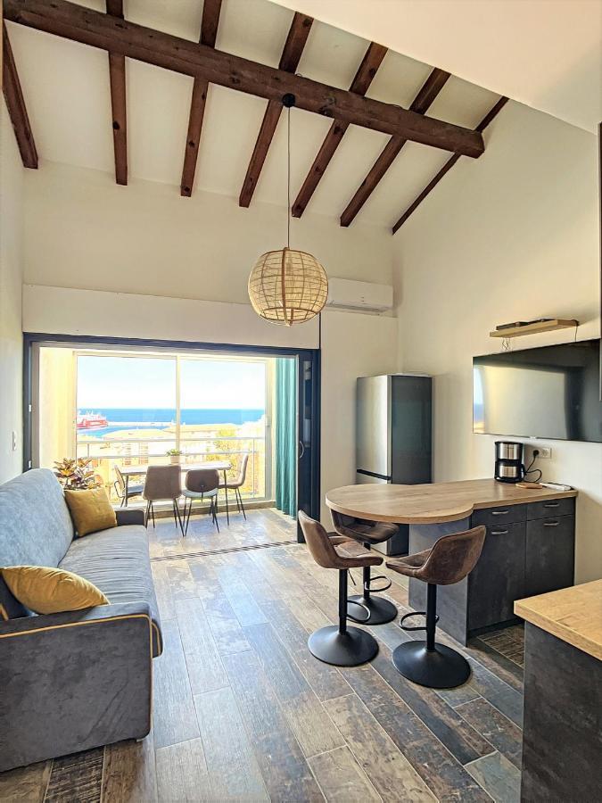 Tres Beau Duplex Vue Panoramique Mer, Proche Plage Л'Іль-Русс Екстер'єр фото