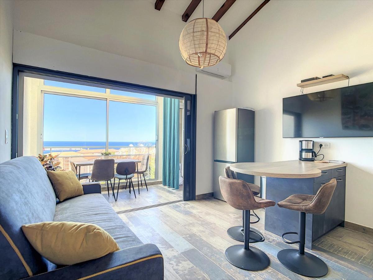 Tres Beau Duplex Vue Panoramique Mer, Proche Plage Л'Іль-Русс Екстер'єр фото